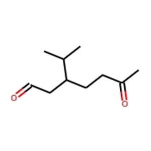 (3R)-6-Oxo-3-(propan-2-yl)heptanal