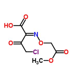 2-Methoxycarbonylmethoxyimino-4-chloro-3-oxobutyric acid