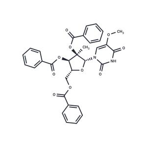 2',3',5'-Tri-O-benzoyl-2'-C-methyl-5-methoxyuridine