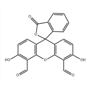 3',6'-dihydroxy-3-oxo-3H-spiro[isobenzofuran-1,9'-xanthene]-4',5'-dicarbaldehyde