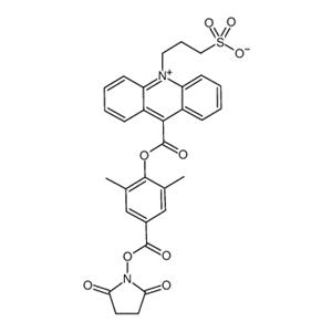 2',6'-Dimethylcarbonylphenyl-10-sulfopropylacridinium-9-carboxylate 4'-NHS Ester