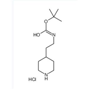 tert-Butyl (2-(piperidin-4-yl)ethyl)carbamate hydrochloride