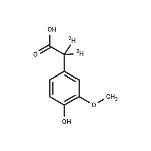 (4-Hydroxy-3-methoxyphenyl)acetic-2,2-d2 Acid