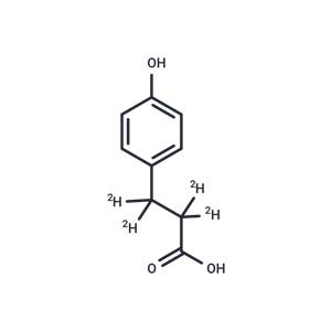 3-(4-Hydroxyphenyl)propionic acid-d4