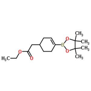 Ethyl-2-(4-(4,4,5,5-tetramethyl-1,3,2-dioxaborolan-2-yl)cyclohex-3- enyl)acetate