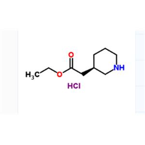 Ethyl 3-piperidinylacetate hydrochloride (1:1)