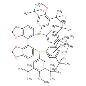 (S)-(+)-5,5'-Bis[di(3,5-di-t-butyl-4-methoxyphenyl)phosphino]-4,4'-bi-1,3-benzodioxole,min.98%(S)-DTBM-SEGPHOS