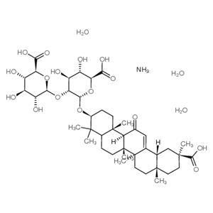 glycyrrhizic acid, ammonium salt, trihydrate(rg)