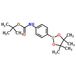 Carbamic acid, N-[4-(4,4,5,5-tetramethyl-1,3,2-dioxaborolan-2-yl)phenyl]-, 1,1-dimethylethyl ester