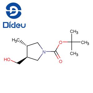tert-butyl (3S,4S)-3-(hydroxymethyl)-4-methylpyrrolidine-1-carboxylate