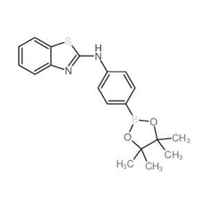 N-(4-(4,4,5,5-TETRAMETHYL-1,3,2-DIOXABOROLAN-2-YL)PHENYL)BENZO[D]THIAZOL-2-AMINE