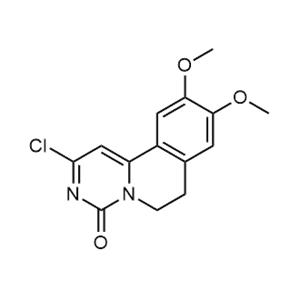 2-Chloro-6,7-dihydro-9,10-dimethoxy-4H-pyrimido[6,1-a]isoquinolin-4-one