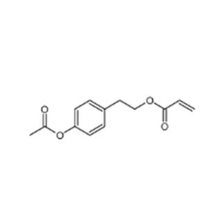 2-Propenoic acid, 2-[4-(acetyloxy)phenyl]ethyl ester