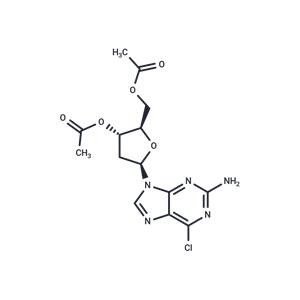 2-Amino-6-chloropurine-3',5'-di-O-acetyl-2'-deoxyriboside