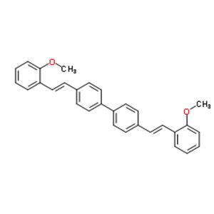 4,4'-Bis[(E)-2-(2-methoxyphenyl)vinyl]biphenyl