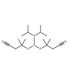 Bis(2-cyano-1,1-dimethylethyl) N,N-bis(1-methylethyl)phosphoramidite pictures