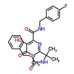 Benzyl [1-[4-[[(4-Fluorobenzyl)amino]carbonyl]-5-hydroxy-1-methyl-6-oxo-1,6-dihydropyrimidin-2-yl]-1-methylethyl]carbamate pictures