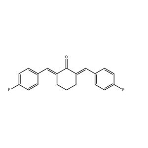 2,6-BIS(4-FLUOROBENZYLIDENE)CYCLOHEXANONE