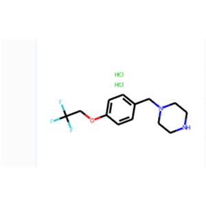 1-{[4-(2,2,2-Trifluoroethoxy)phenyl]methyl}piperazine dihydrochloride