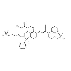 3H-Indolium, 2-[2-[3-[2-[1,3-dihydro-3,3-dimethyl-1-(4-sulfobutyl)-2H-indol-2-ylidene]ethylidene]