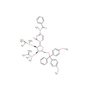 N4-Benzoyl-2',3'-di-O-(t-butyldimethylsilyl)-5'-O-(4,4'-dimethoxytrityl)-N4-methylcytidine