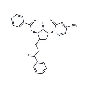 3',5'-Di-O-benzoyl-2'-deoxy-2'-fluoro-beta-D-arabinocytidine
