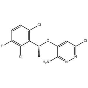 (R)-6-chloro-4-(1-(2,6-dichloro-3-fluorophenyl)ethoxy)pyridazin-3-amine