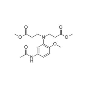 3-[N,N-Bis(methoxycarbonylethyl)]amino-4-methoxyacetanilide