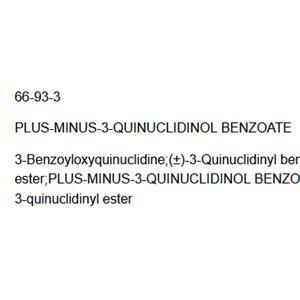 PLUS-MINUS-3-QUINUCLIDINOL BENZOATE