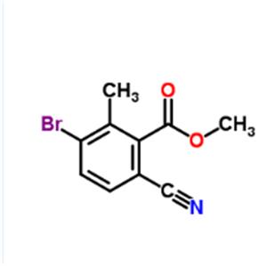 Methyl 3-bromo-6-cyano-2-methylbenzoate
