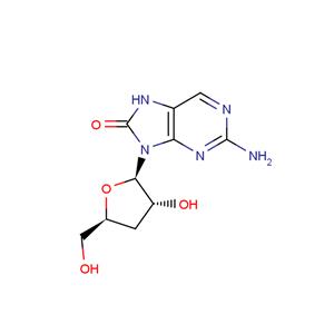 6-Deoxo-8-oxo-3'-deoxy-guanosine