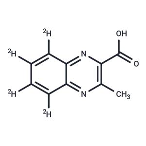 3-Methyl-2-quinoxalinecarboxylic Acid-D4