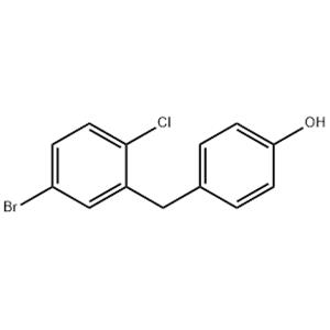 4-(5-bromo-2-chlorobenzyl)phenol
