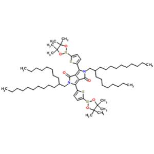 2,5-Dihydro-2,5-bis(2-octyldodecyl)-3,6-bis[5-(4,4,5,5-tetramethyl-1,3,2-dioxaborolan-2-yl)-thiophen-2-yl]pyrrolo[3,4-c]pyrrol-1,4-dione