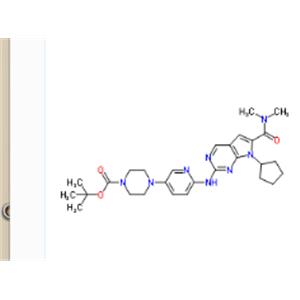1-Piperazinecarboxylic acid, 4-[6-[[7-cyclopentyl-6-[(diMethylaMino)carbonyl]-7H-pyrrolo[2,3-d]pyriMidin-2-yl]aMino]-3-pyridinyl]-, 1,1-diMethylethyl ester