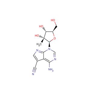 4-Amino-5-cyano-1-(2-b-C-methyl-b-D-ribofuranosyl)-7H-pyrrolo[2.3-d]pyrimidine