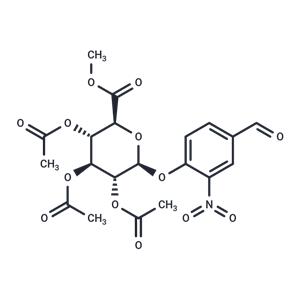 Me-triacetyl-β-D-glucopyranuronate-Ph-ald-NO2