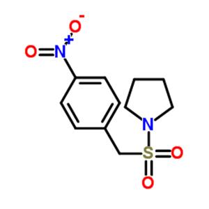 1-[(4-Nitrobenzyl)sulfonyl]pyrrolidine