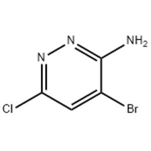 3-Amino-4-bromo-6-chloropyridazine