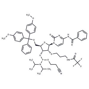 N4-Benzoyl-5'-O-DMTr-2'-O-(N3-trifluoroacetyl) aminopropyl cytidine 3'-CED phosphoramidite