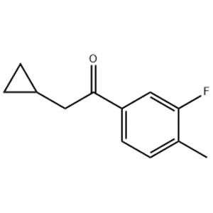 2-Cyclopropyl-1-(3-fluoro-4-methylphenyl)ethanone