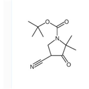 tert-Butyl 4-cyano-2,2-dimethyl-3-oxopyrrolidine-1-carboxylate