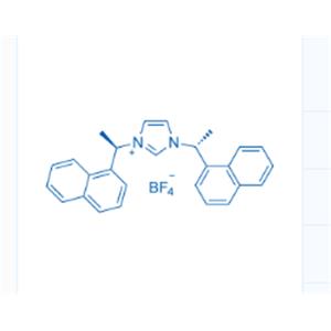 1,3-Bis((R)-1-(naphthalen-1-yl)ethyl)-1H-imidazol-3-ium tetrafluoroborate