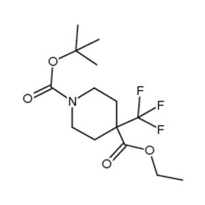 1-tert-butyl 4-ethyl 4-(trifluoromethyl)piperidine-1,4-dicarboxylate
