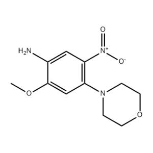 2-Methoxy-4-(4-morpholinyl)-5-nitrobenzenamine