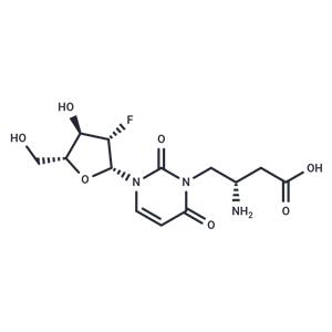 2'-Deoxy-2'-fluoro-N3-(2S)-(2-amino-3-carbonyl]propyl-beta-D-arabinouridine