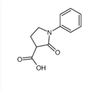 3-PYRROLIDINECARBOXYLIC ACID, 2-OXO-1-PHENYL-