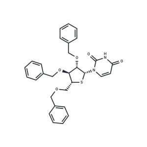2',3',5'-Tri-O-benzyl-4'-thio-arabinouridine