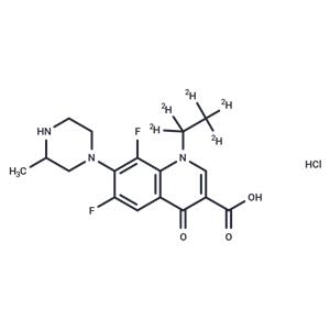 Lomefloxacin-d5 hydrochloride