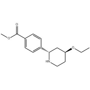 (methyl4-((2S,4S)-4-ethoxypiperidin-2-yl)benzoate)